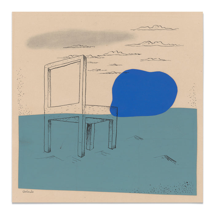 Landscape with a chair