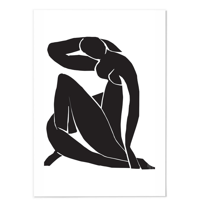 Matisse Abstract Set IV Black