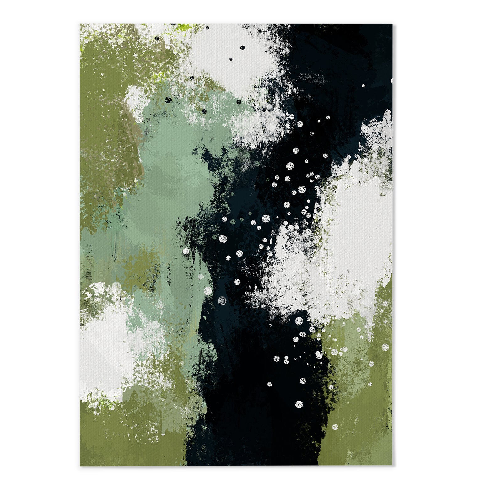 Green Abstract I Art Print