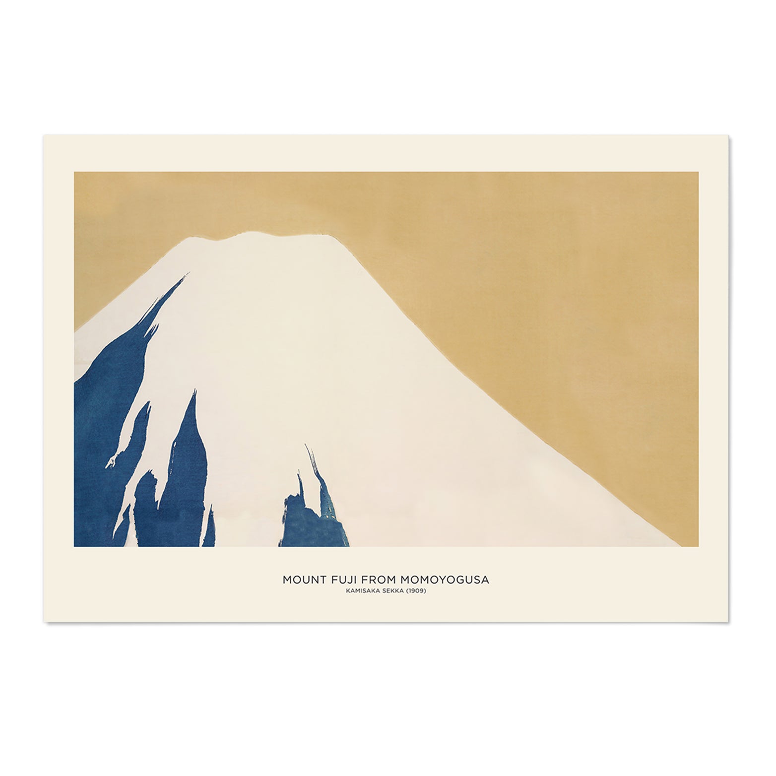 Mount Fuji Kamisaka Sekka Art Print - MJ Design Studio
