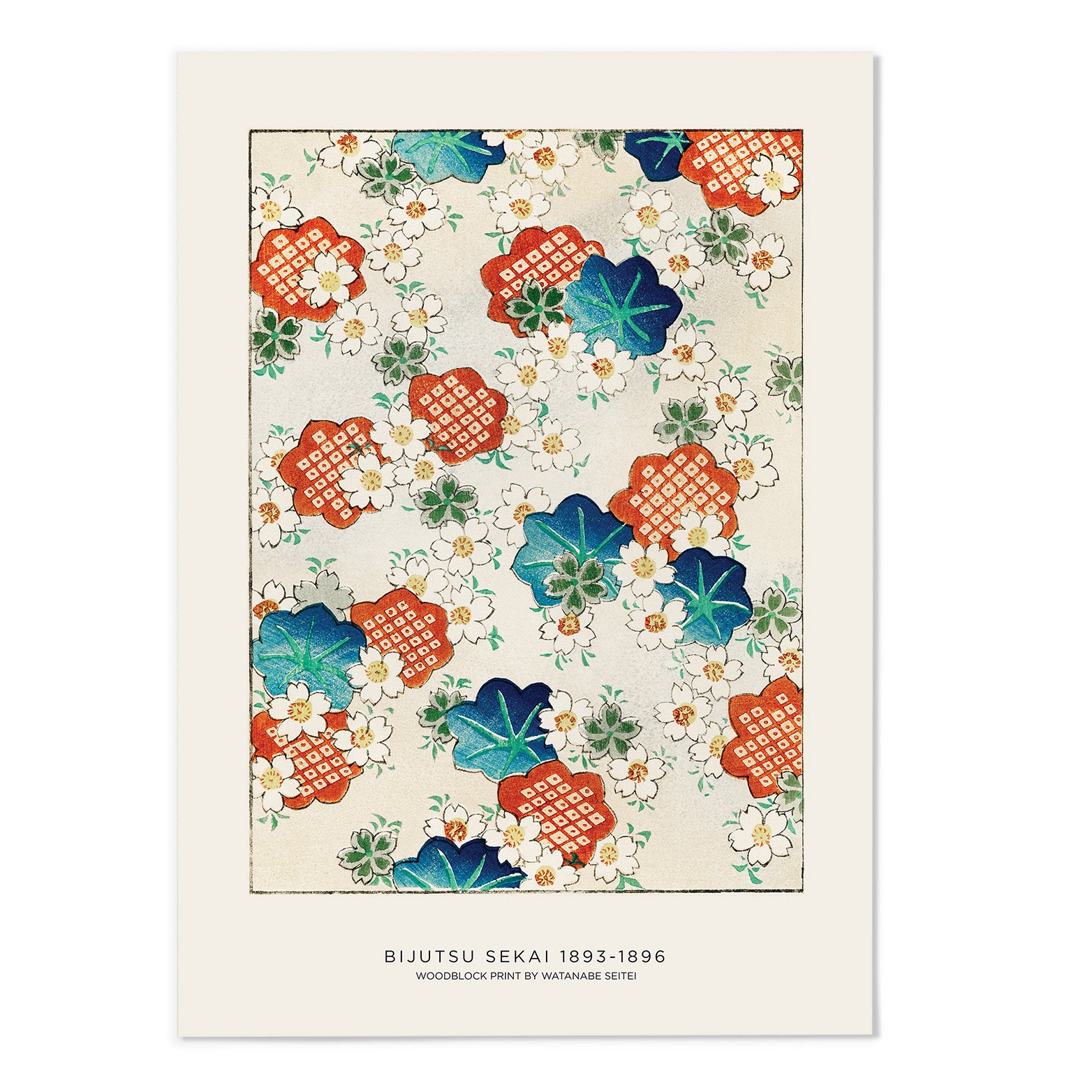 Floral Pattern Art Print - MJ Design Studio