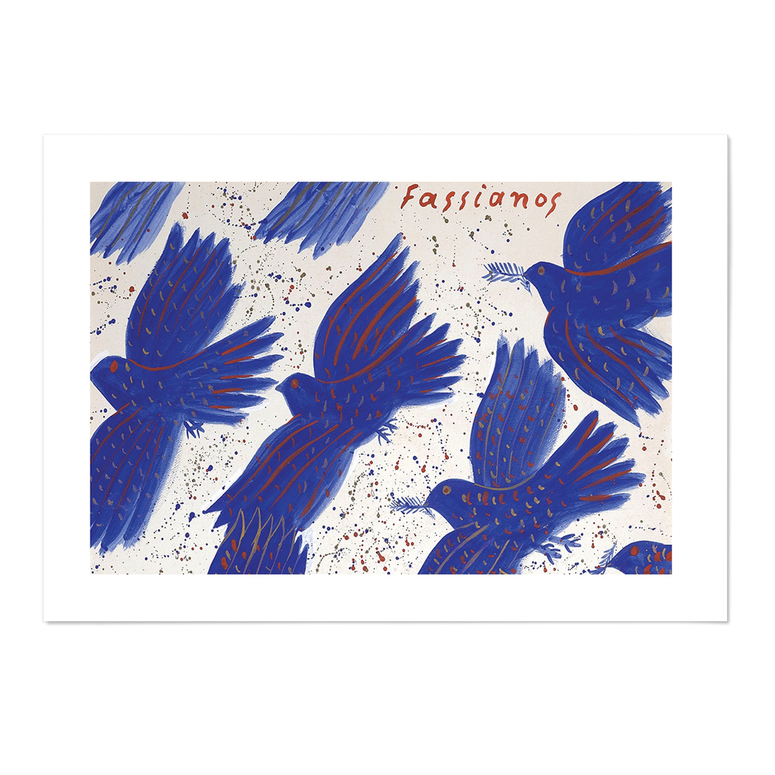 Fassianos Birds of Paradise Art Print - MJ Design Studio