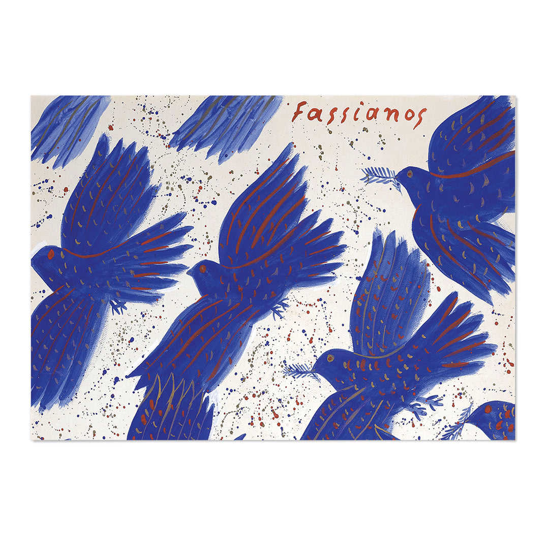 Fassianos Birds of Paradise Art Print - MJ Design Studio