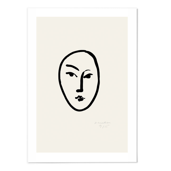 Henri Matisse Portrait Drawing IV Art Print - MJ Design Studio