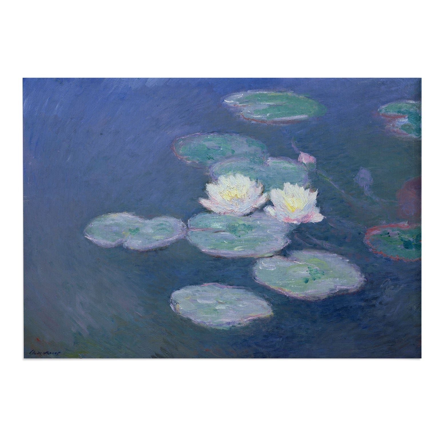 Water Lilies I Monet Canvas Print