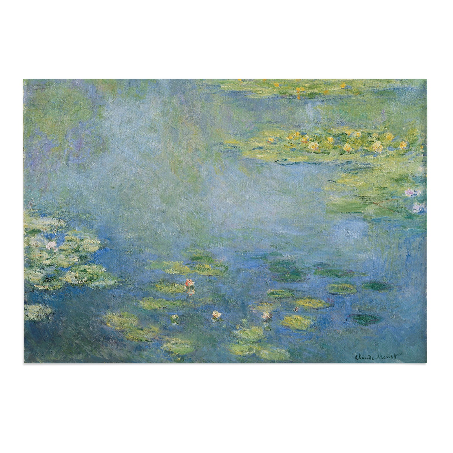 Water Lilies II Monet Canvas Print