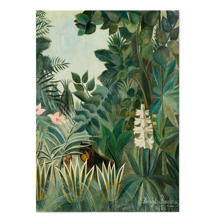 The Equatorial Jungle Canvas Print