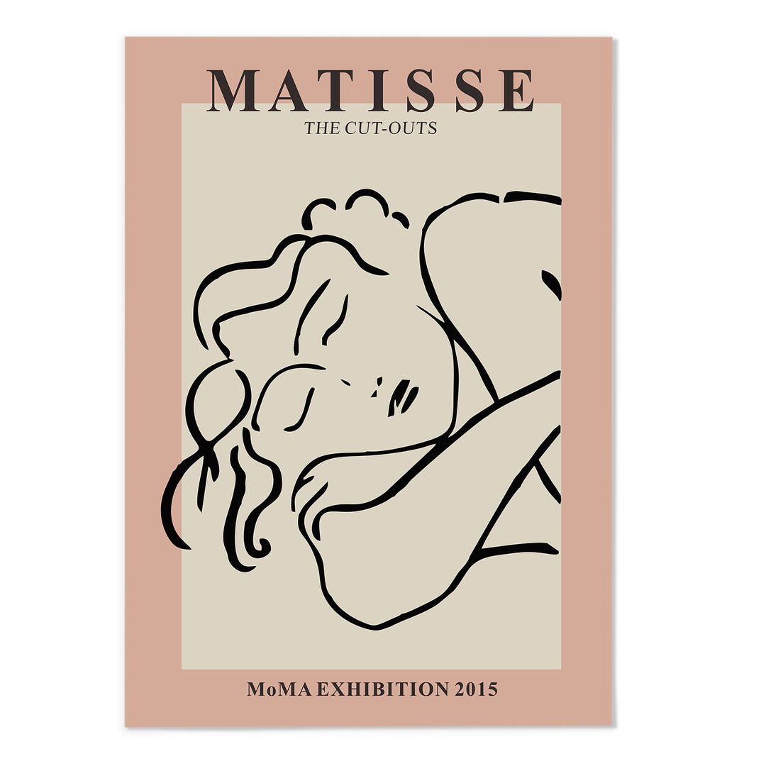 Sleeping Woman Matisse Art Print