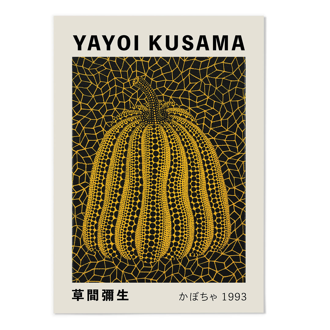 Pumpkin Yayoi Kusama Art Print