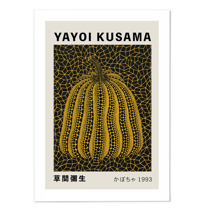 Pumpkin Yayoi Kusama Art Print