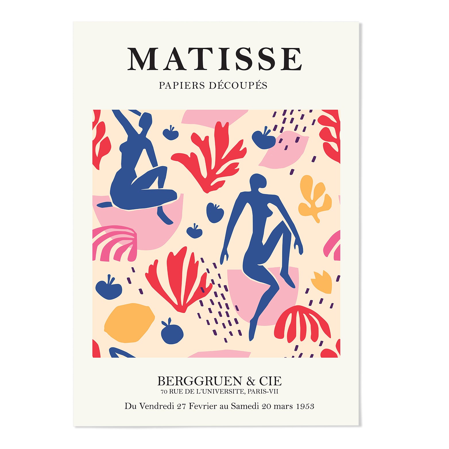 Matisse Paper Cut-Outs III Art Print - MJ Design Studio