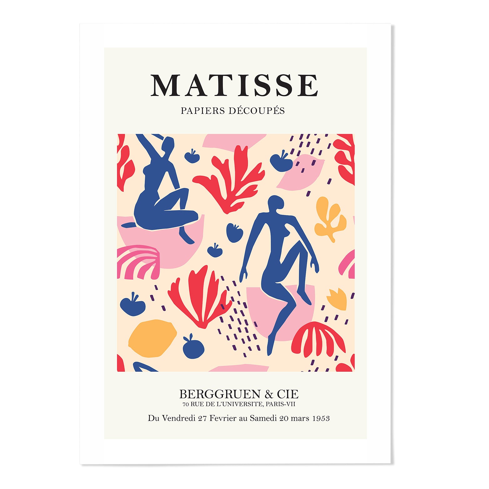 Matisse Paper Cut-Outs III Art Print - MJ Design Studio