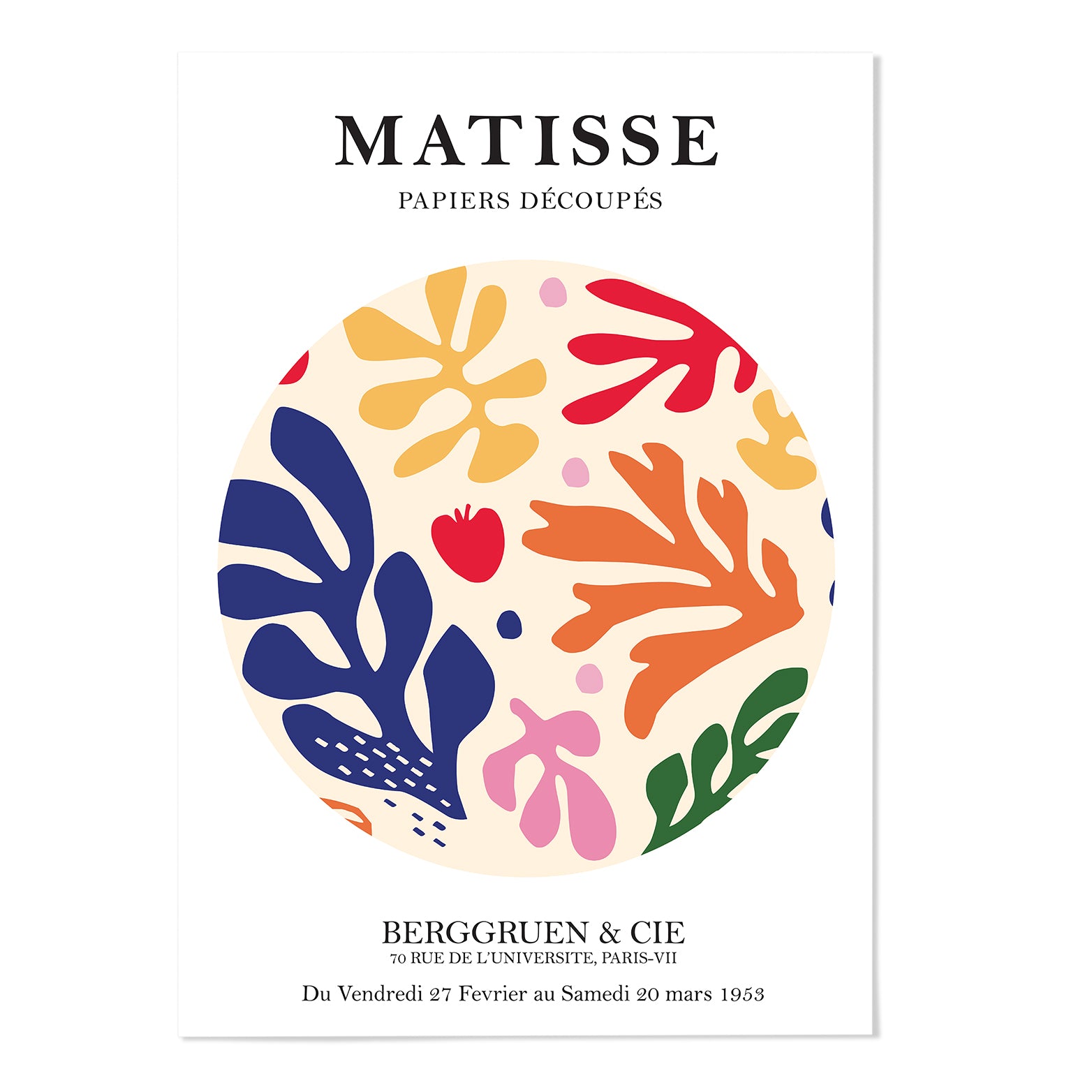 Matisse Paper Cut-Outs IX Art Print - MJ Design Studio