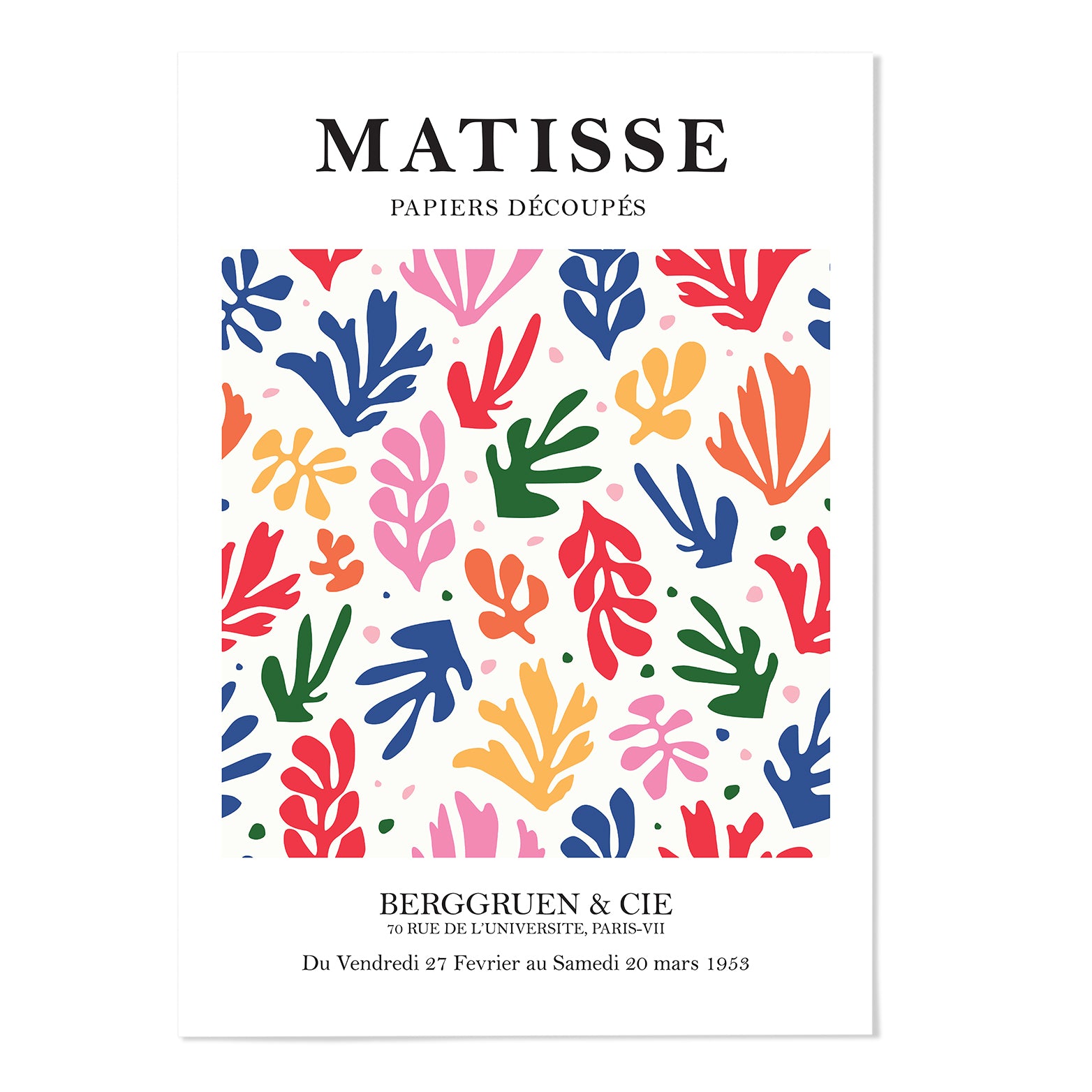 Matisse Paper Cut-Outs V Art Print - MJ Design Studio