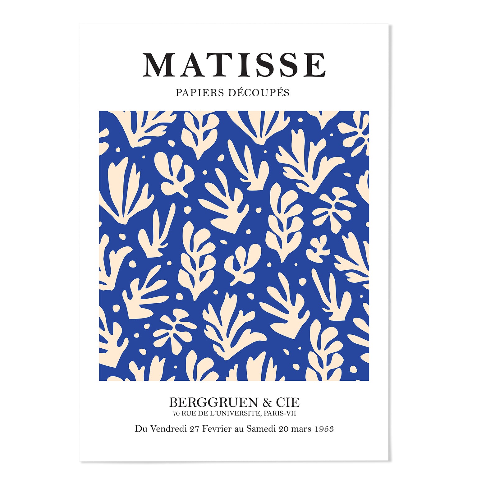 Matisse Paper Cut-Outs VI Art Print - MJ Design Studio