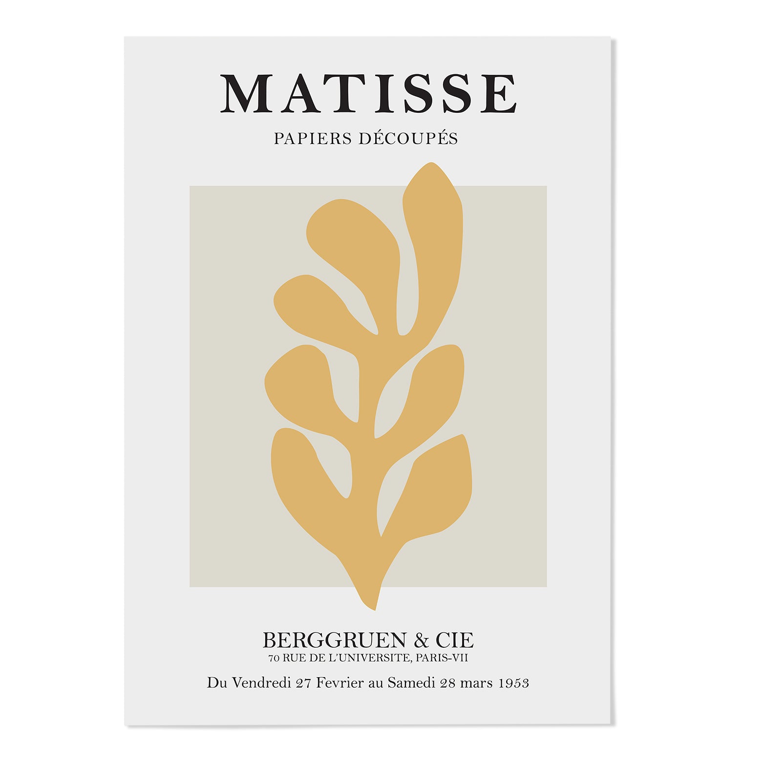 Matisse Paper Cut-Outs XII Art Print - MJ Design Studio