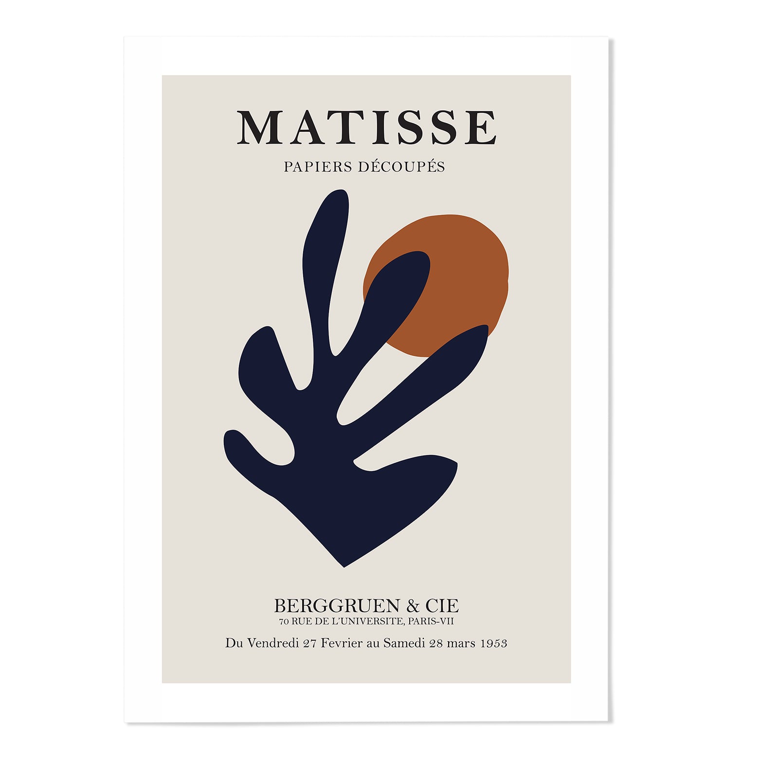 Matisse Paper Cut-Outs XIII Art Print - MJ Design Studio