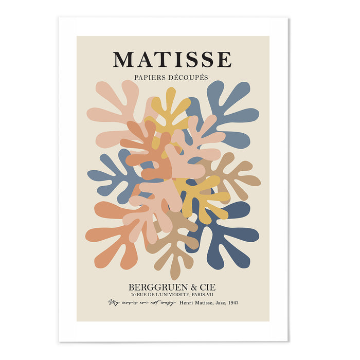 Matisse Paper Cut-Outs VII Art Print - MJ Design Studio