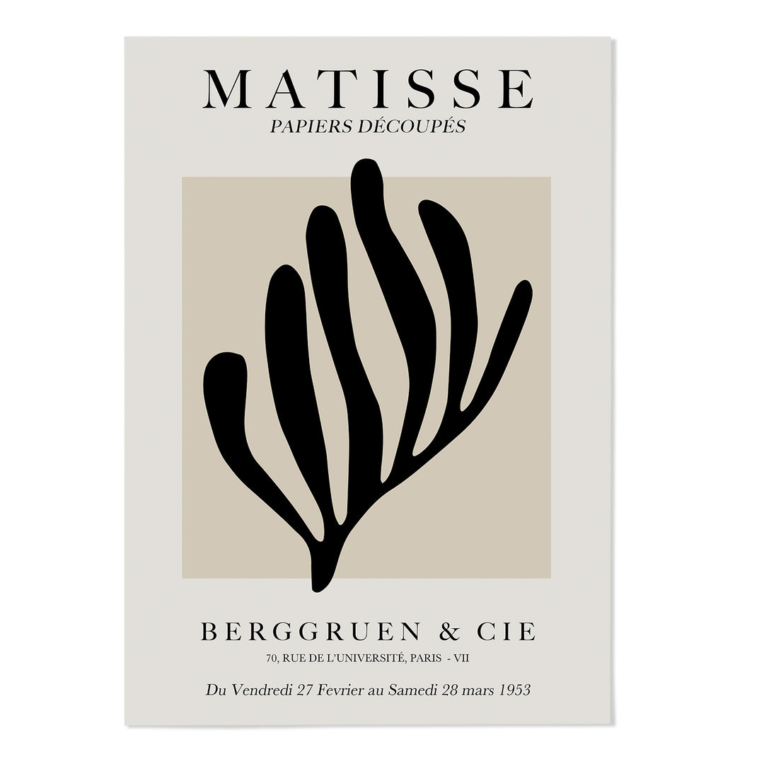 Matisse Exhibition Poster Art Print