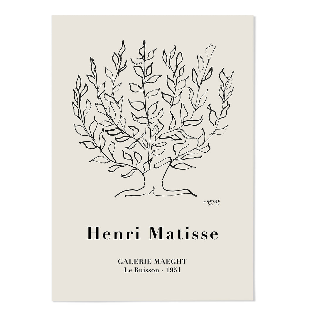 Matisse Tree  Art Print - MJ Design Studio