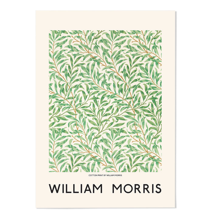 William Morris Vintage Green Leaves Art Print - MJ Design Studio