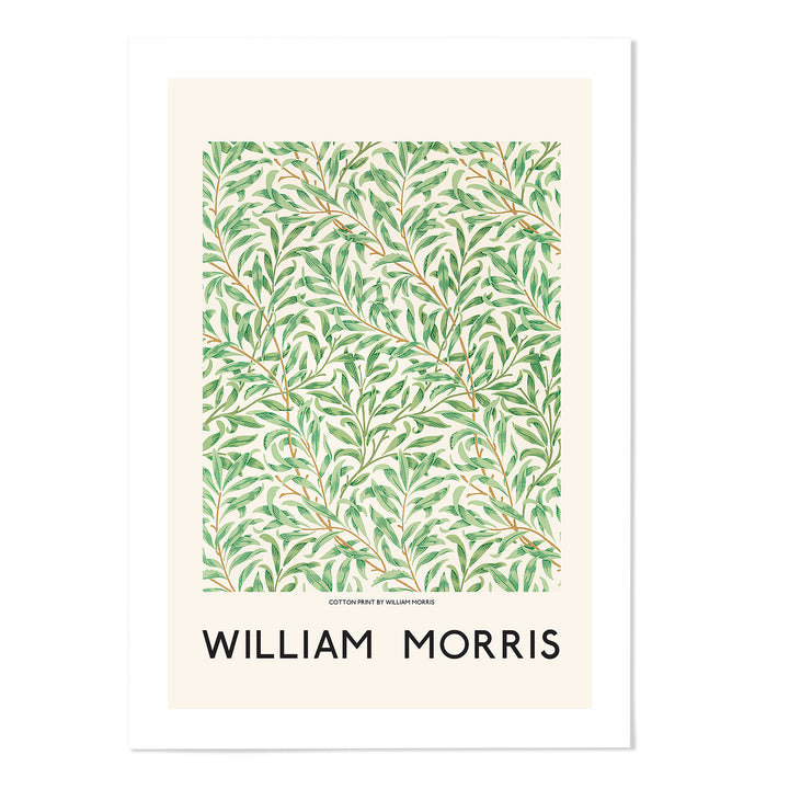 William Morris Vintage Green Leaves Art Print - MJ Design Studio