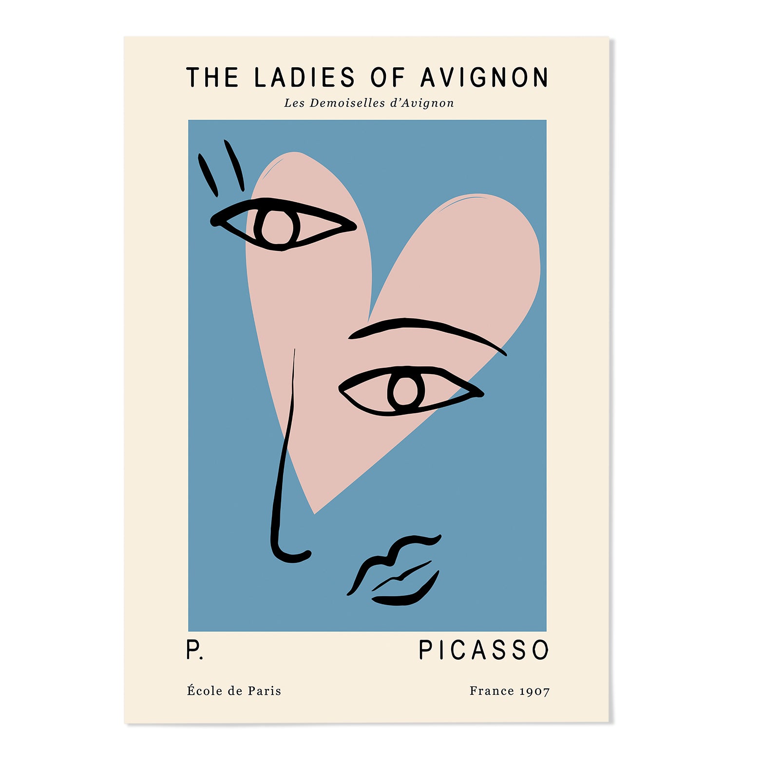The Ladies of Avignon Art Print - MJ Design Studio