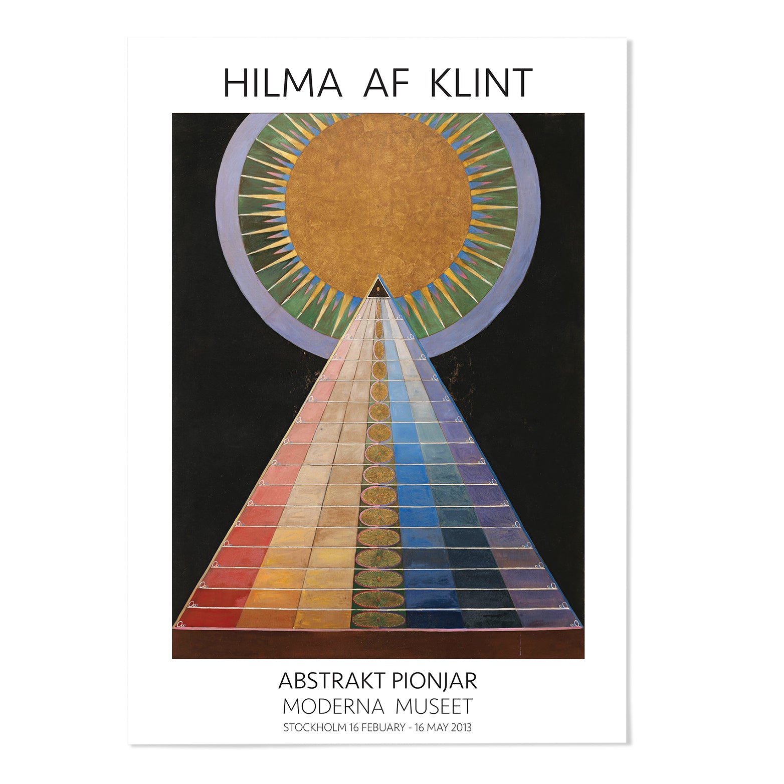 Hilma af Klint Abstrakt Pionjar  Art Print - MJ Design Studio