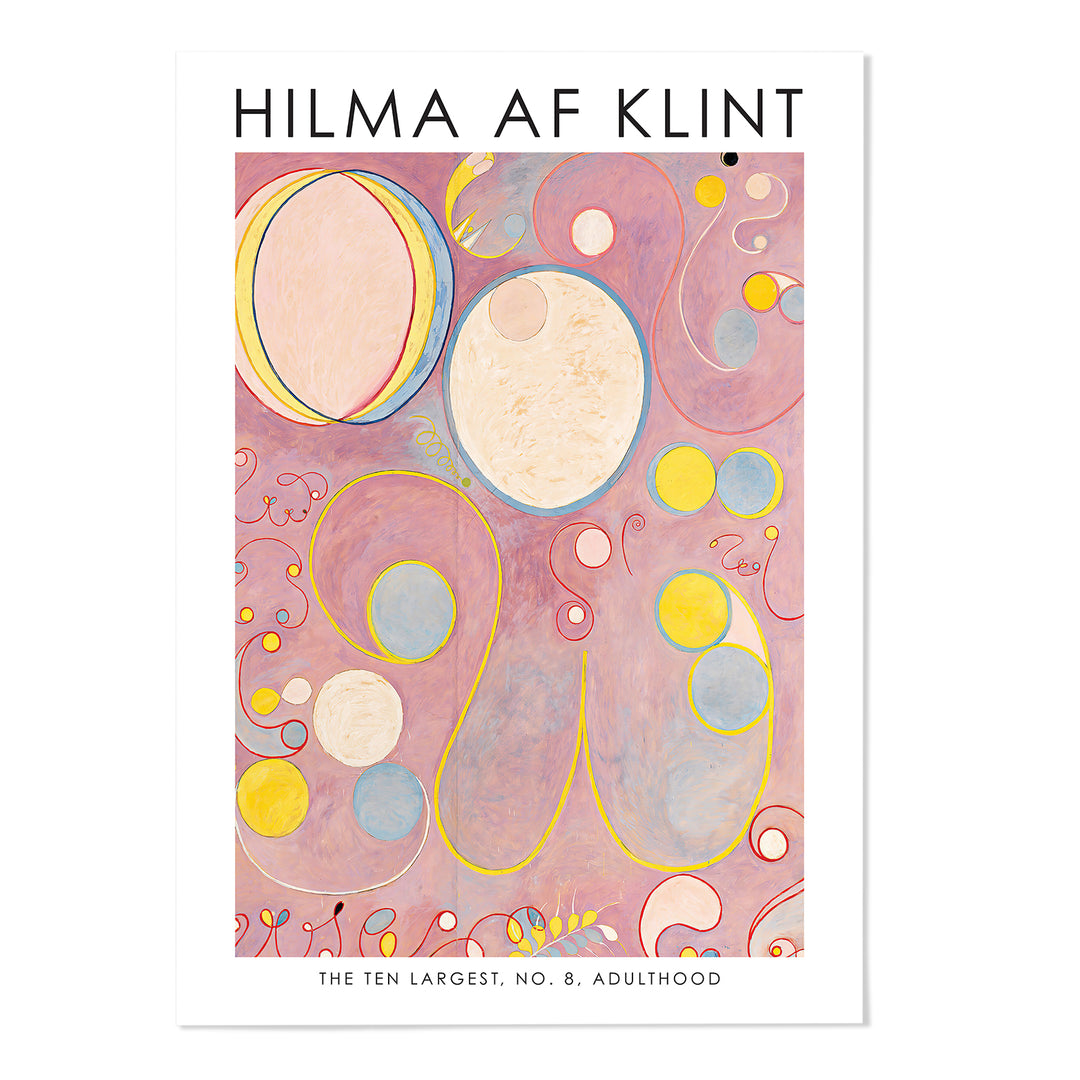 Hilma af Klint The Ten Largest No.8 Art Print