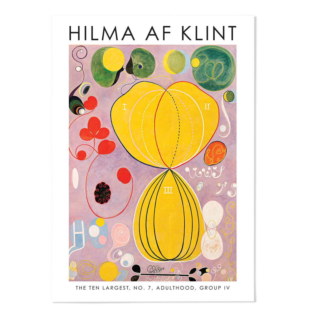 Hilma af Klint The Ten Largest No.7 Art Print