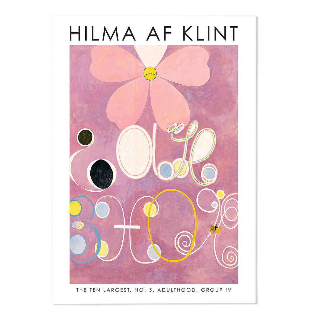 Hilma af Klint The Ten Largest No.5 Art Print