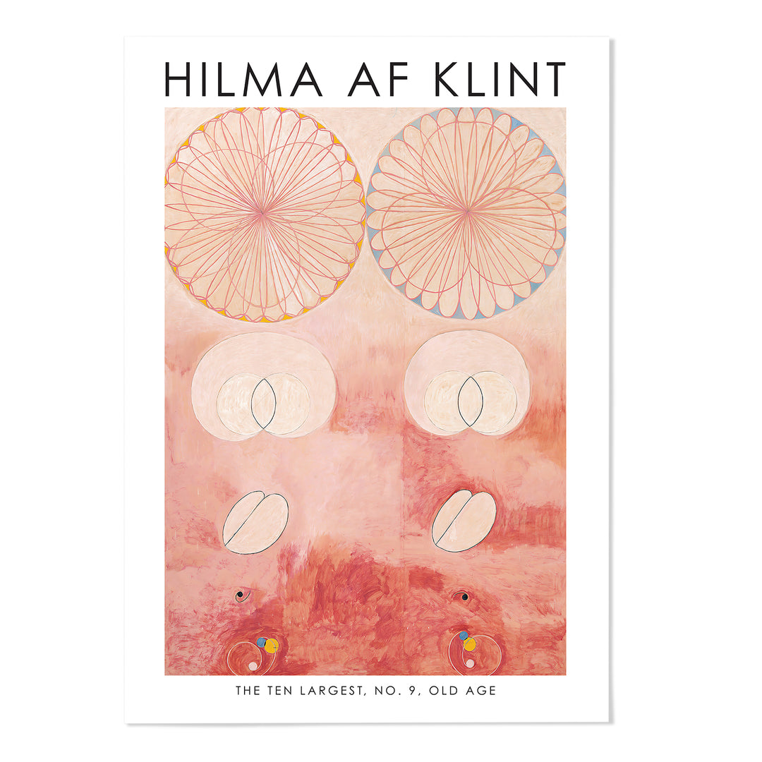 Hilma af Klint The Ten Largest No.9 Art Print