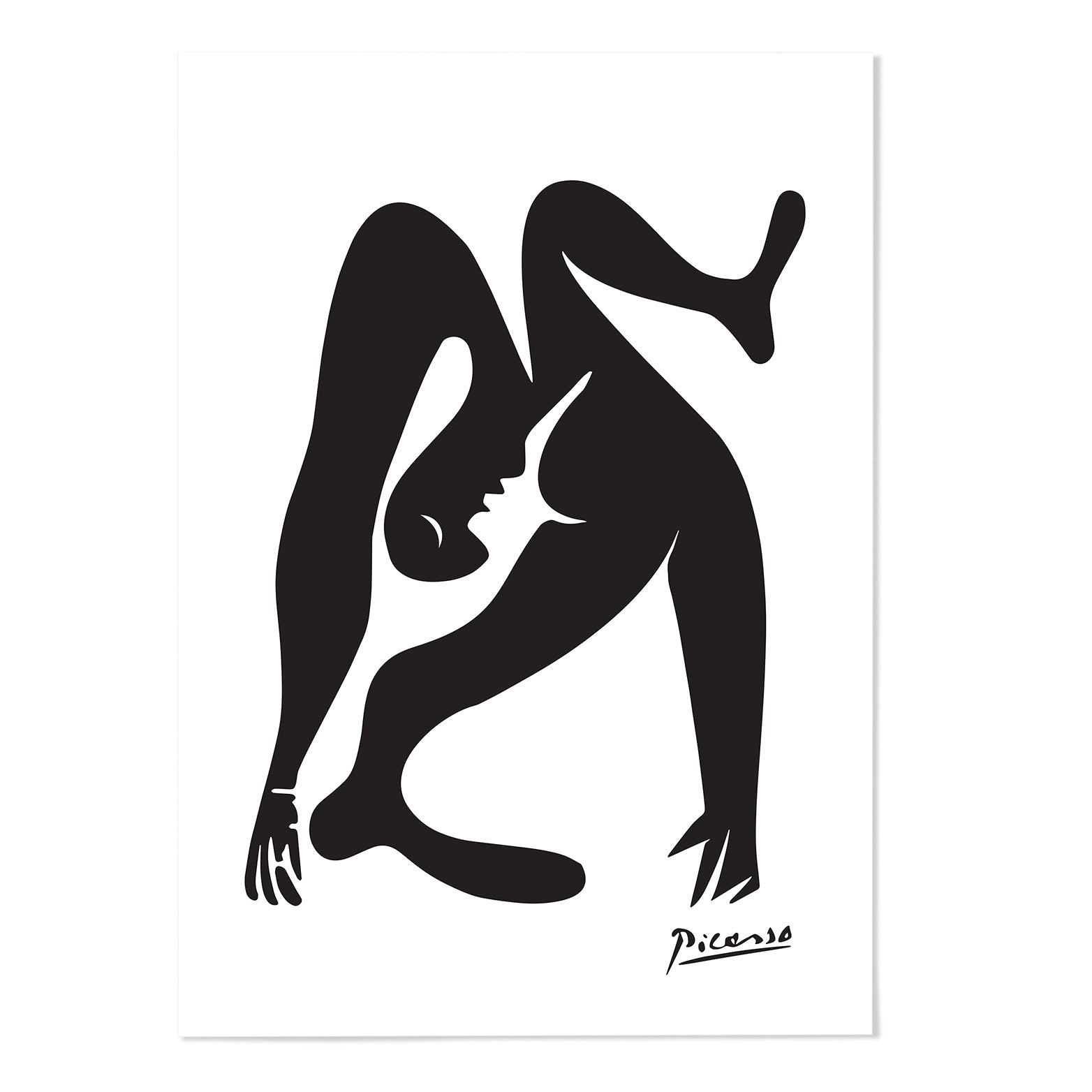 Picasso Abstract Sketch I Art Print - MJ Design Studio