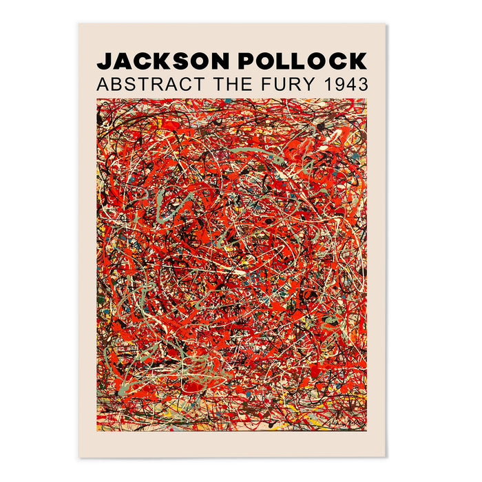 Jackson Pollock Exhibition Poster III