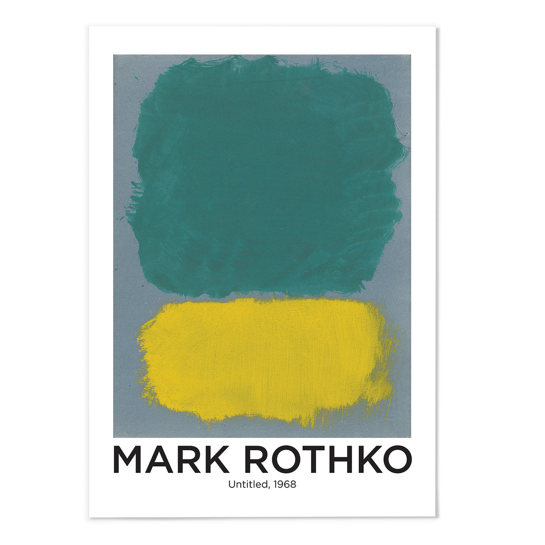 Mark Rothko Untitled 1968 Art Print