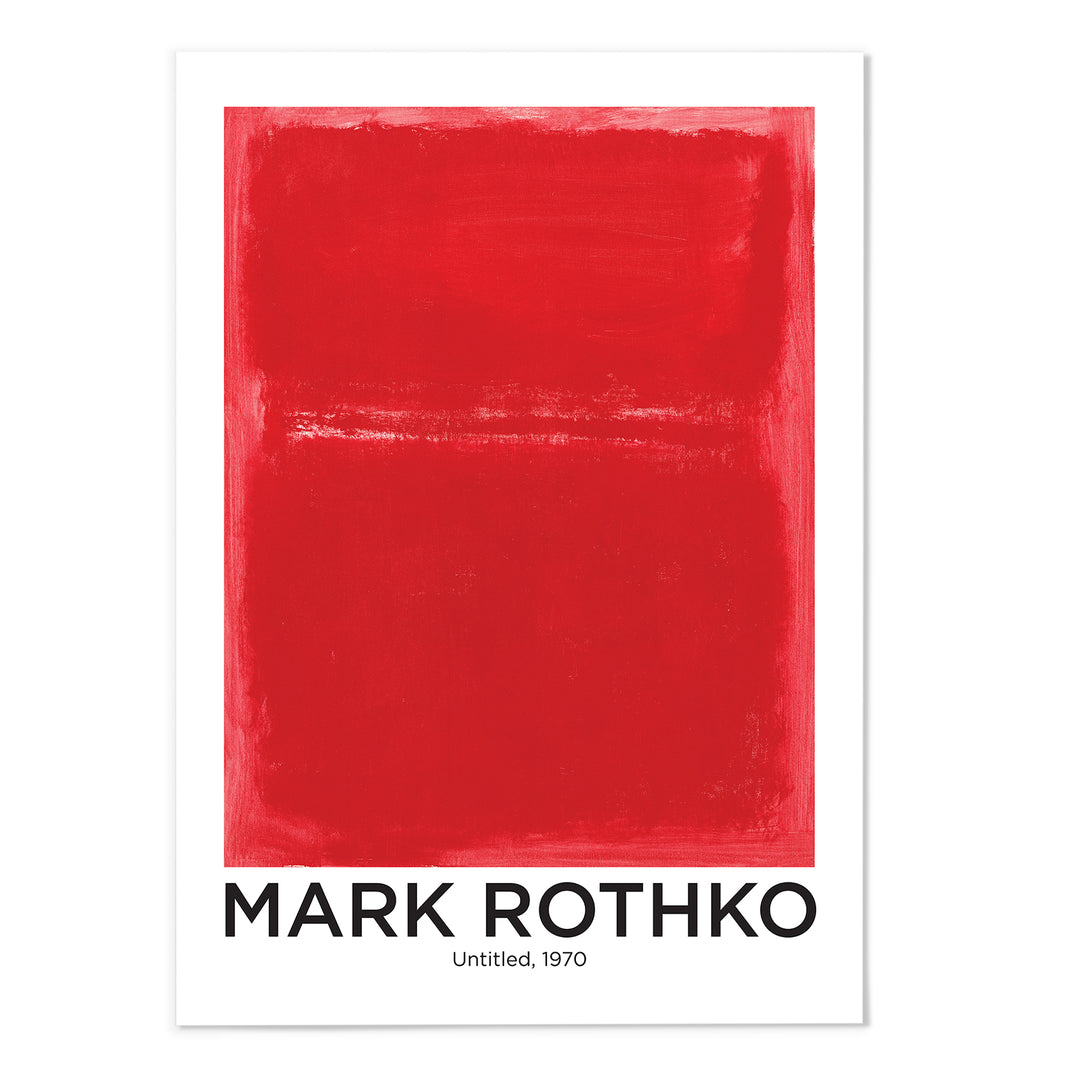 Mark Rothko Untitled 1970 Art Print