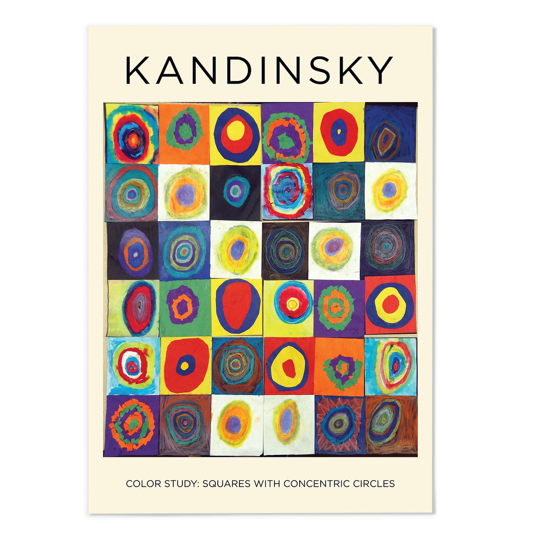 Color Study Kandinsky Art Print