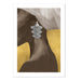 Woman With A Earring Art Print - MJ Design Studio