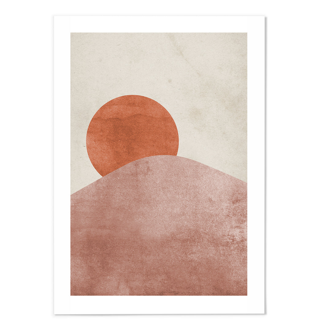 The Sunset Art Print - MJ Design Studio