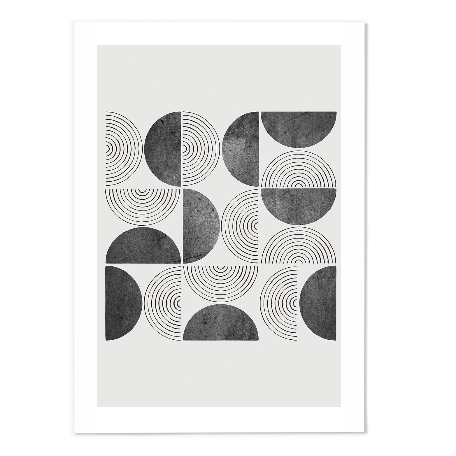 Geometric Shape V Art Print - MJ Design Studio