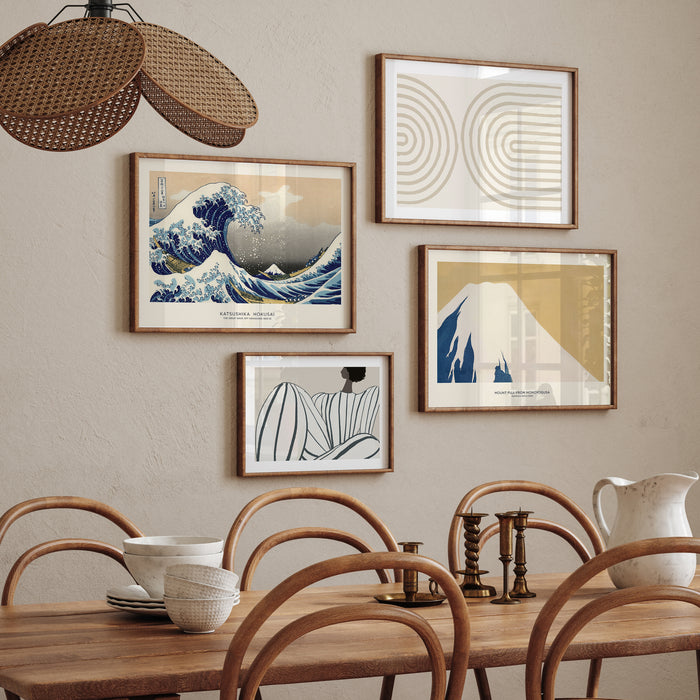 Japandi Gallery Wall