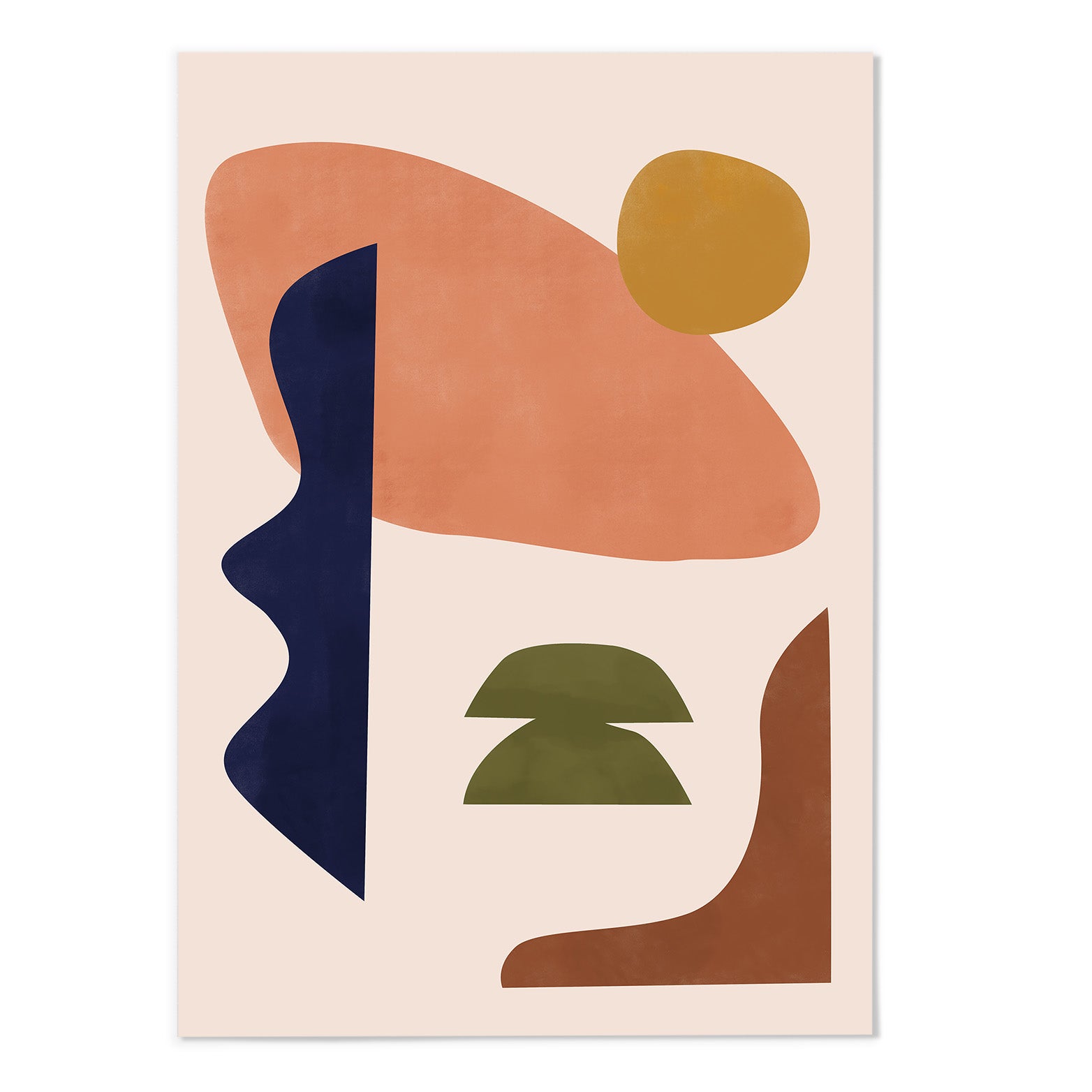 MCM Abstract Set II Art Print