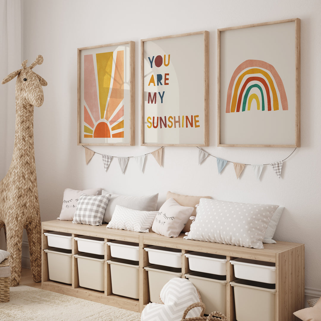You Are My Sunshine Gallery Wall Art Set