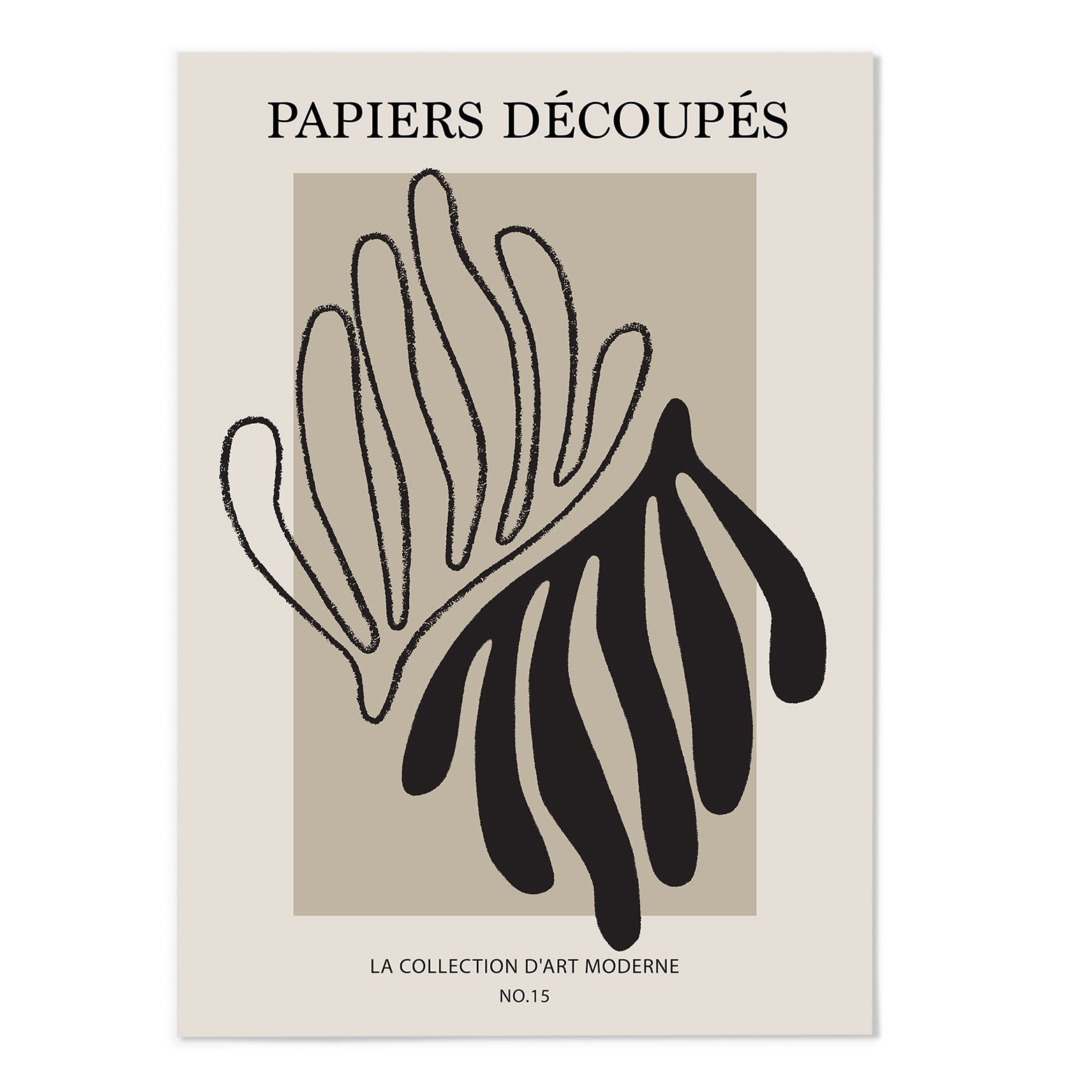 PAPIERS DÉCOUPÉS III Art Print