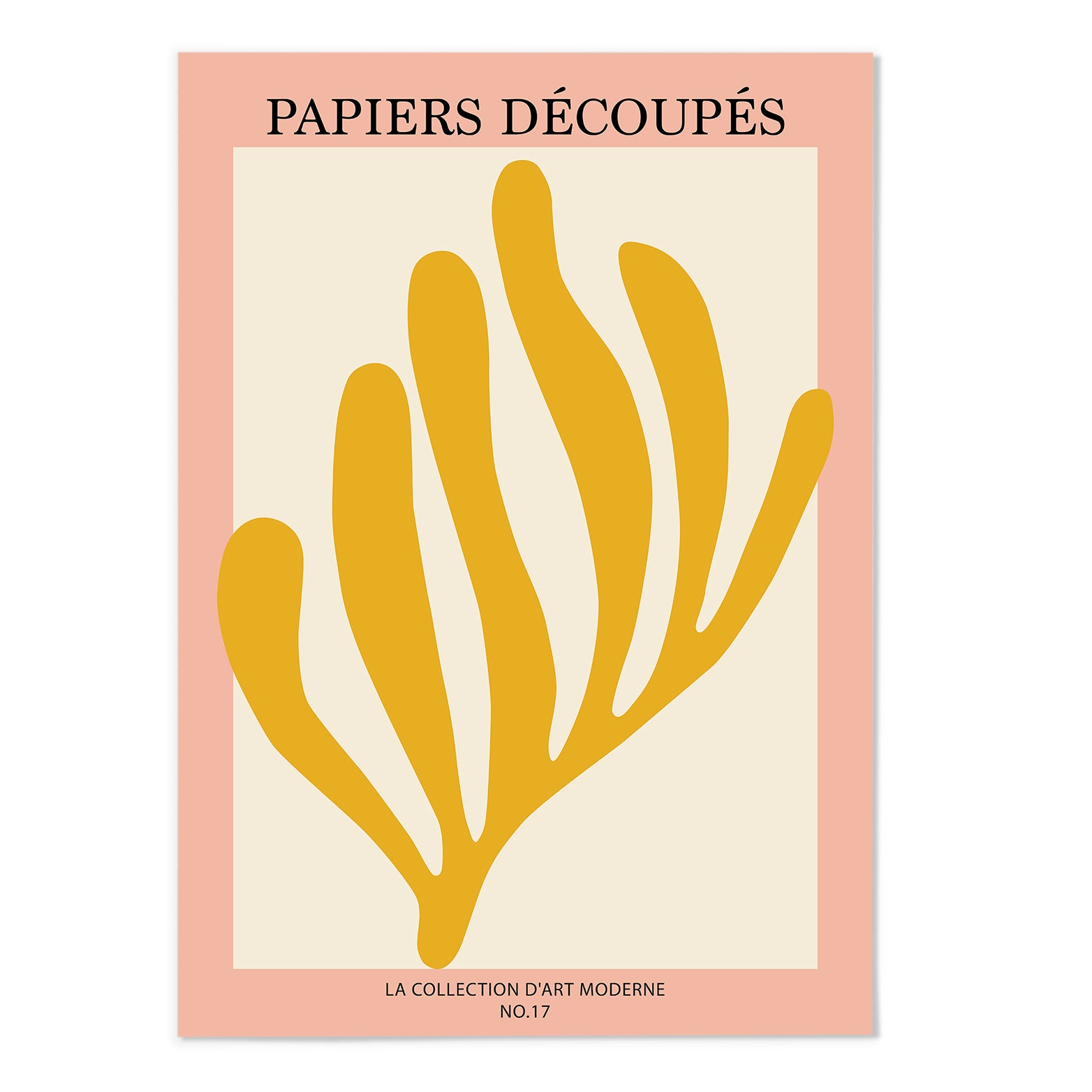 PAPIERS DÉCOUPÉS IV Art Print