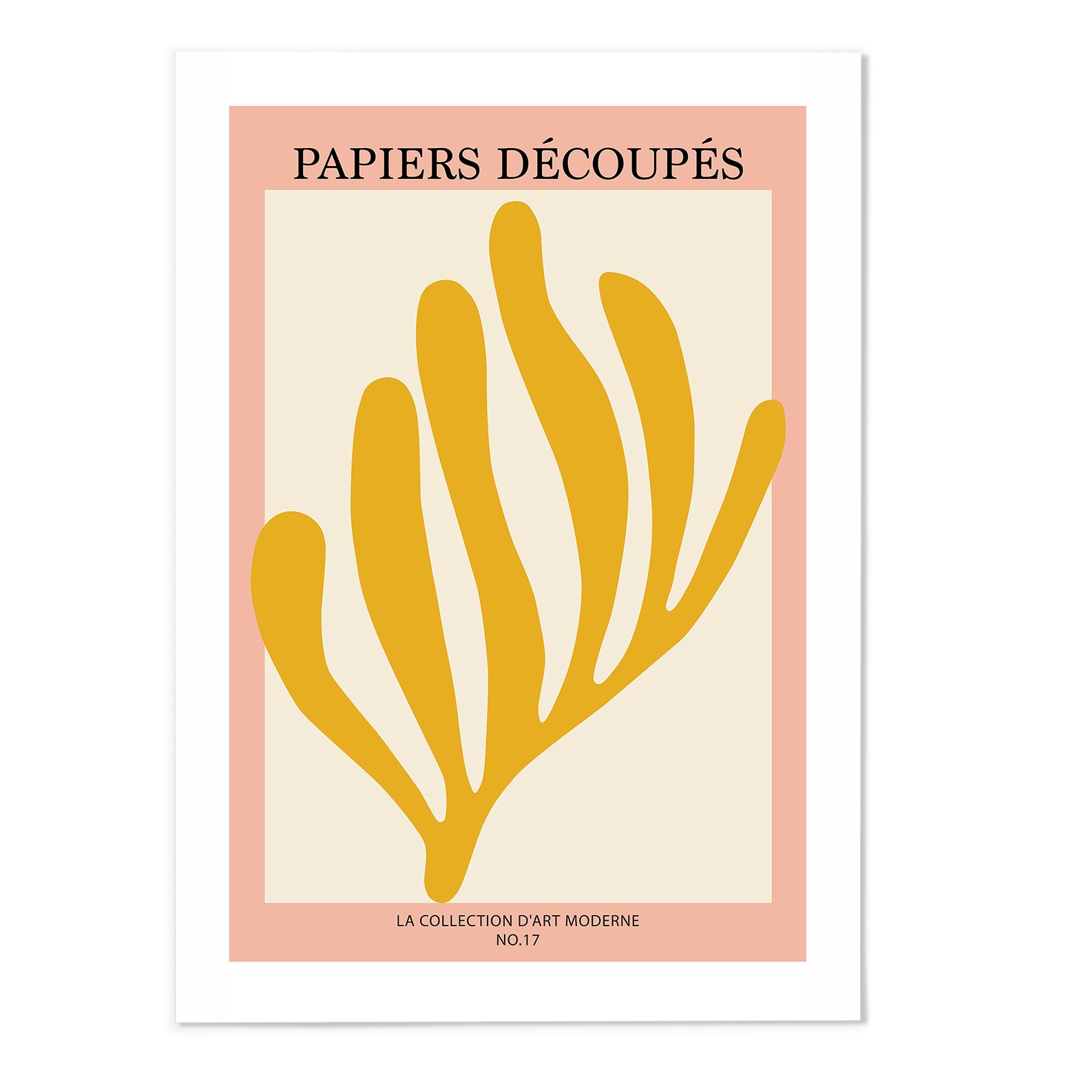 PAPIERS DÉCOUPÉS IV Art Print