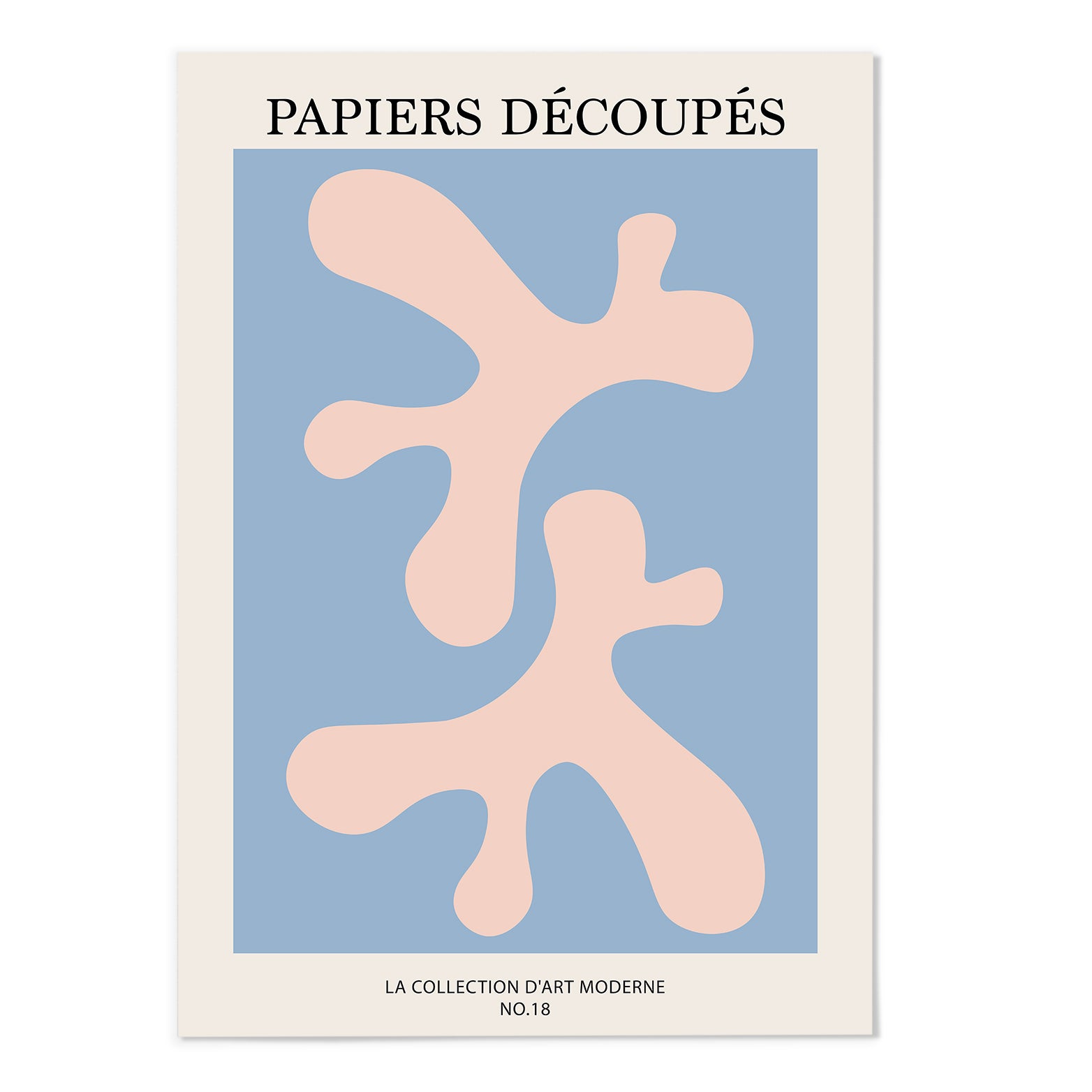PAPIERS DÉCOUPÉS V Art Print