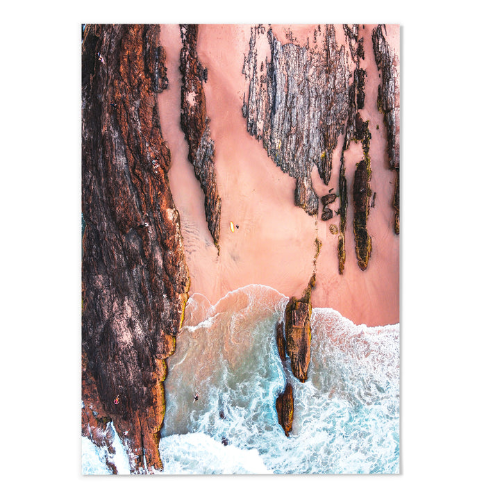 Pink Beach Photography Print - MJ Design Studio