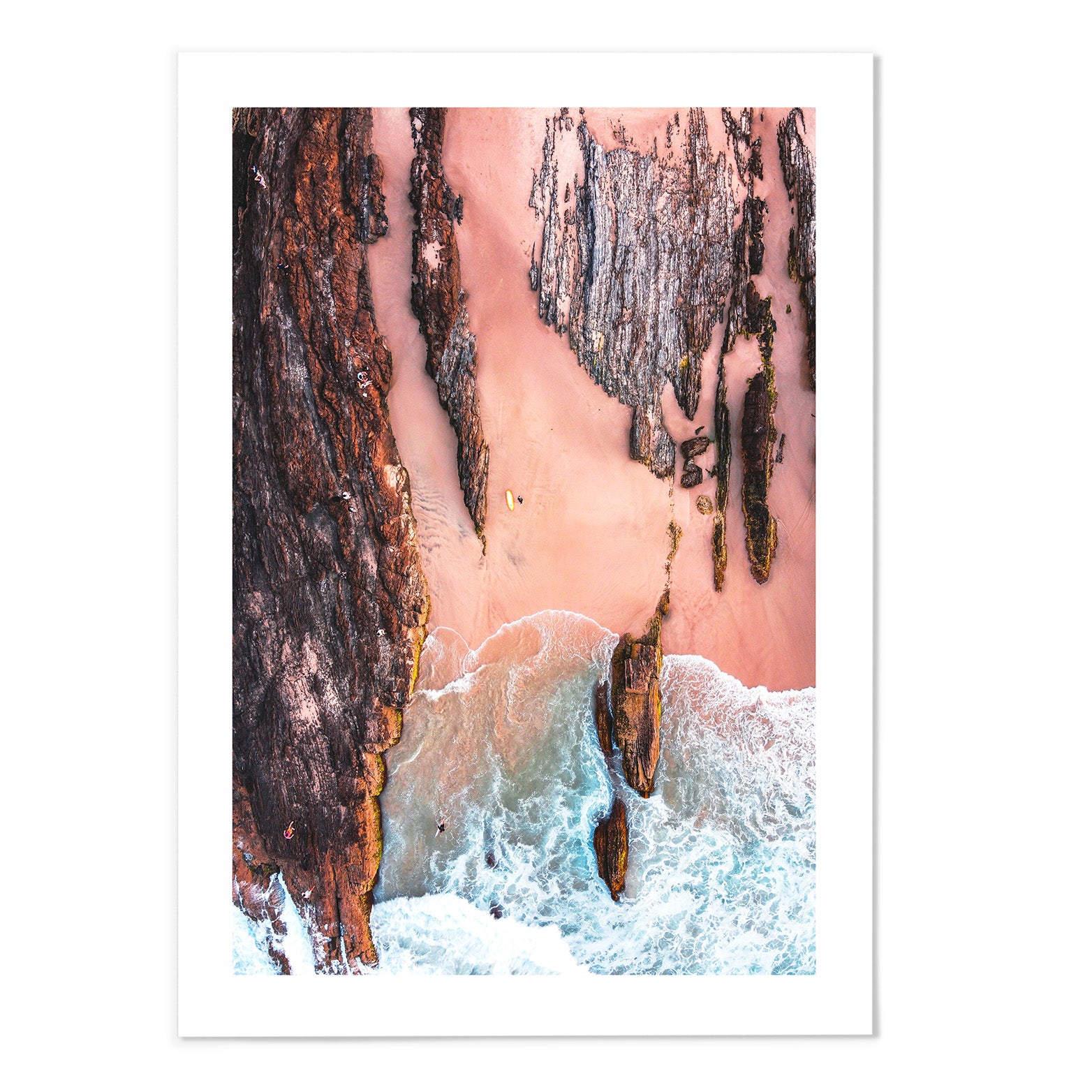 Pink Beach Photography Print - MJ Design Studio