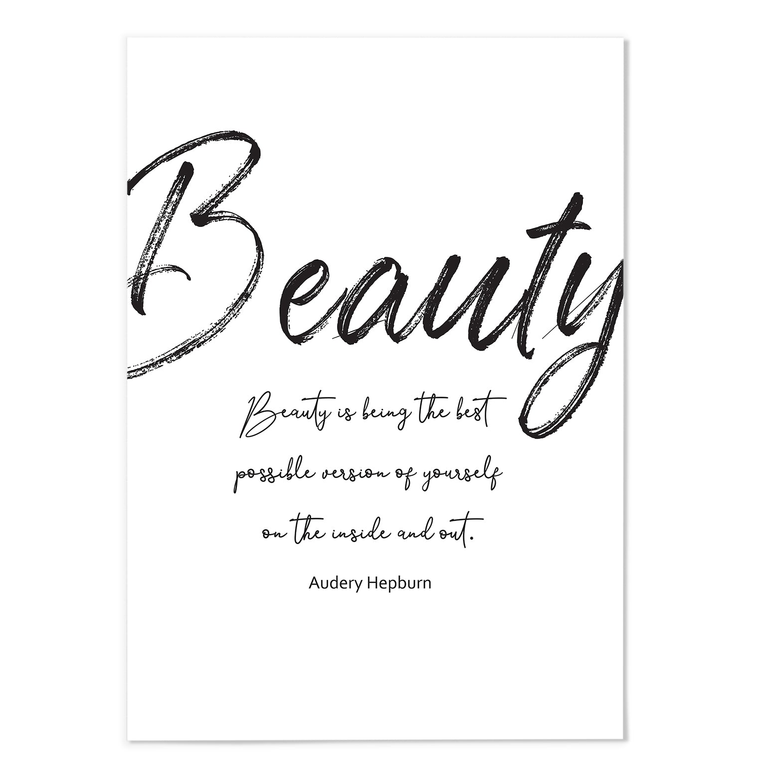 Beauty Art Print - MJ Design Studio